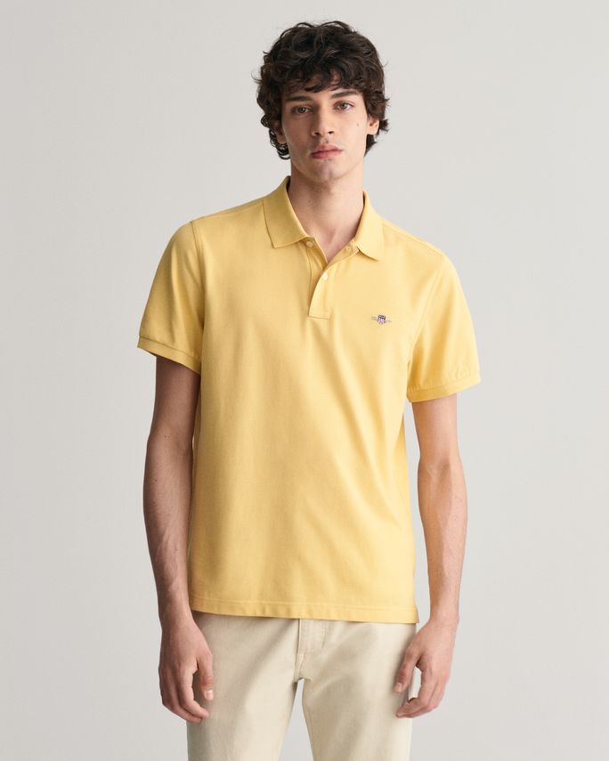 GANT REG SHIELD KORTÆRMET PIQUE POLO