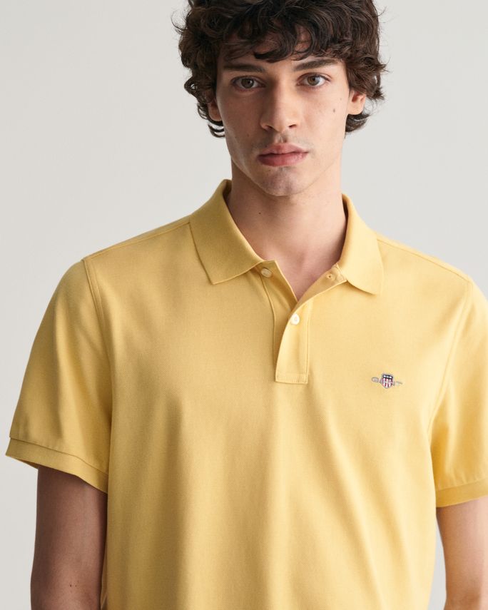GANT REG SHIELD KORTÆRMET PIQUE POLO