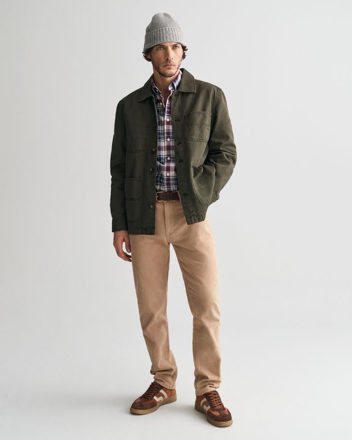 REG JASPE FLANNEL PLAID SHIRT