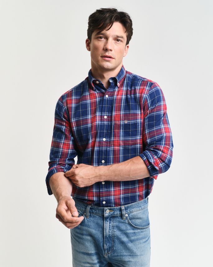 REG FLANNEL CHECK SHIRT