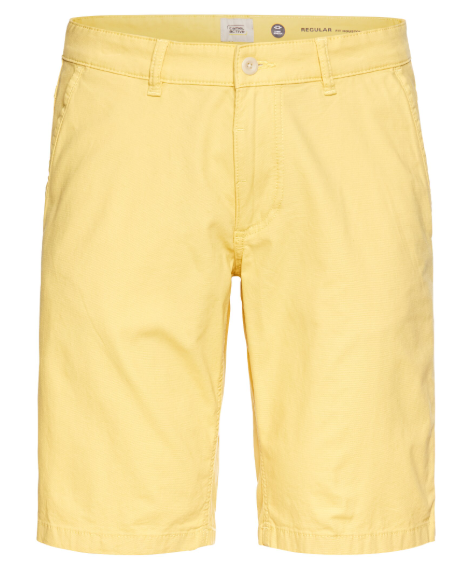 CAMEL CHINO SHORTS