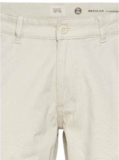 CAMEL CHINO SHORTS