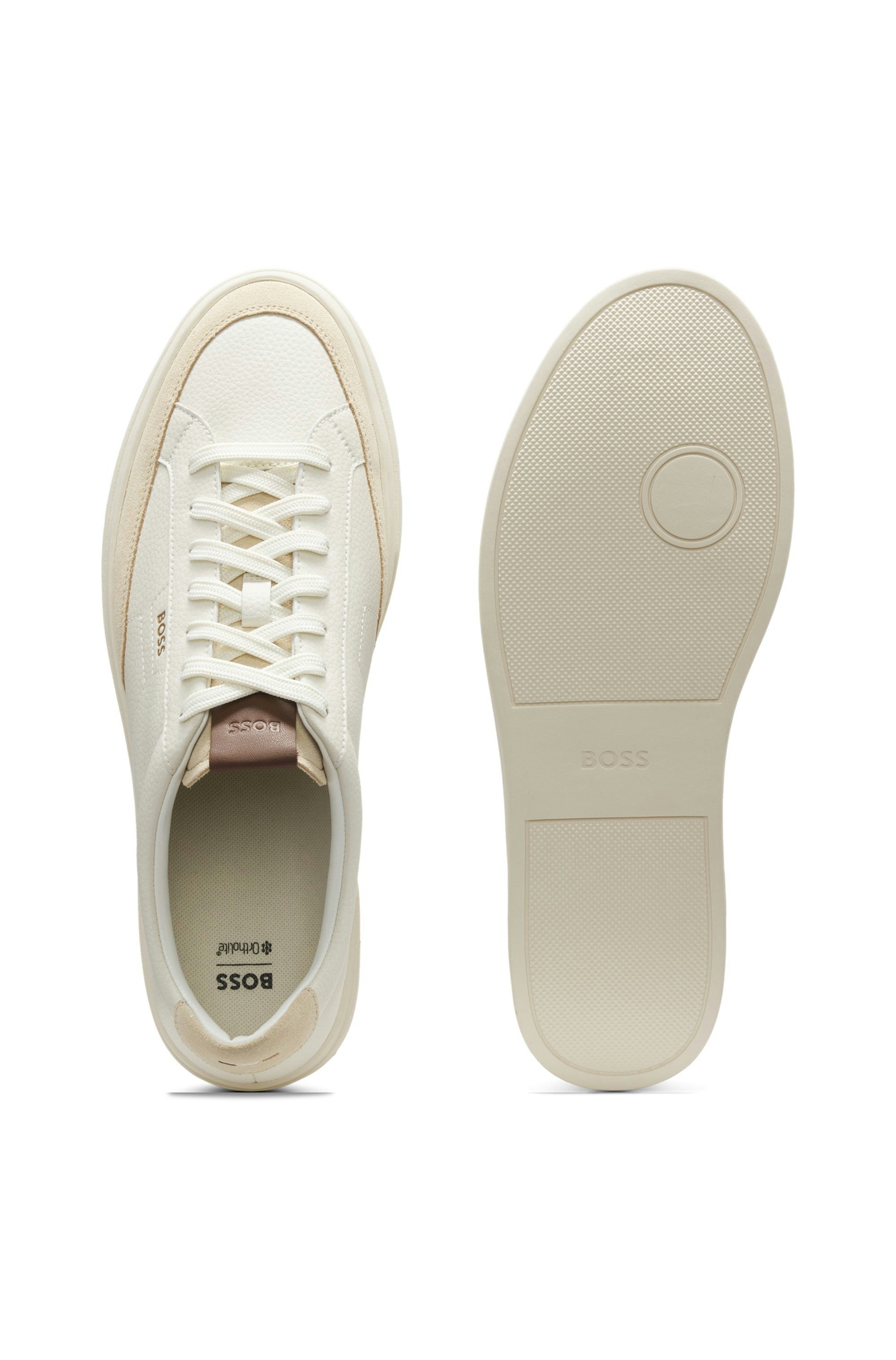 BOSS KIERAN SNEAKERS – DARK BROWN
