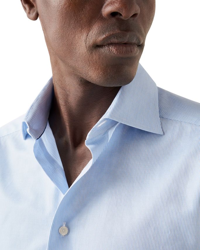 Fine Stripe Signature Twill Shirt