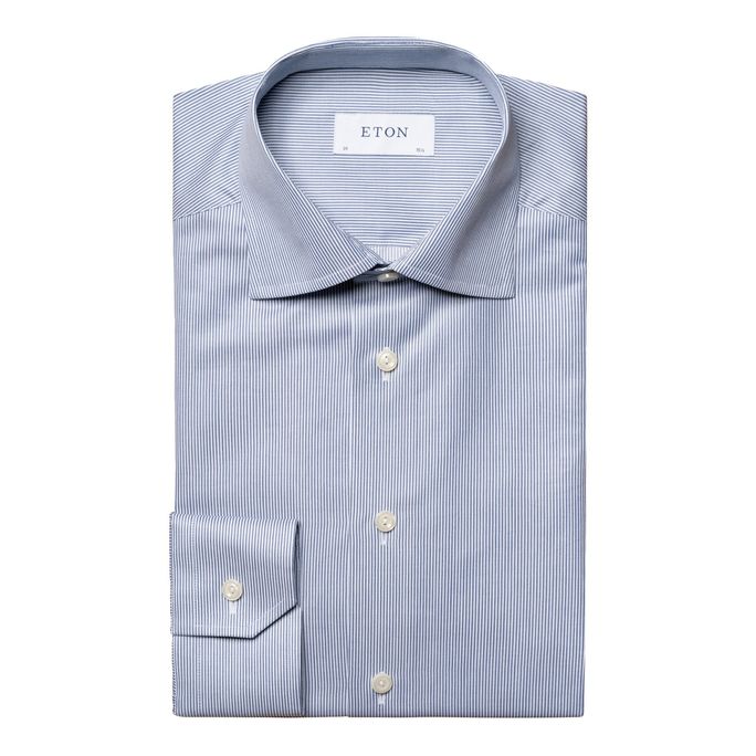 Fine Striped Signature Twill Shirt