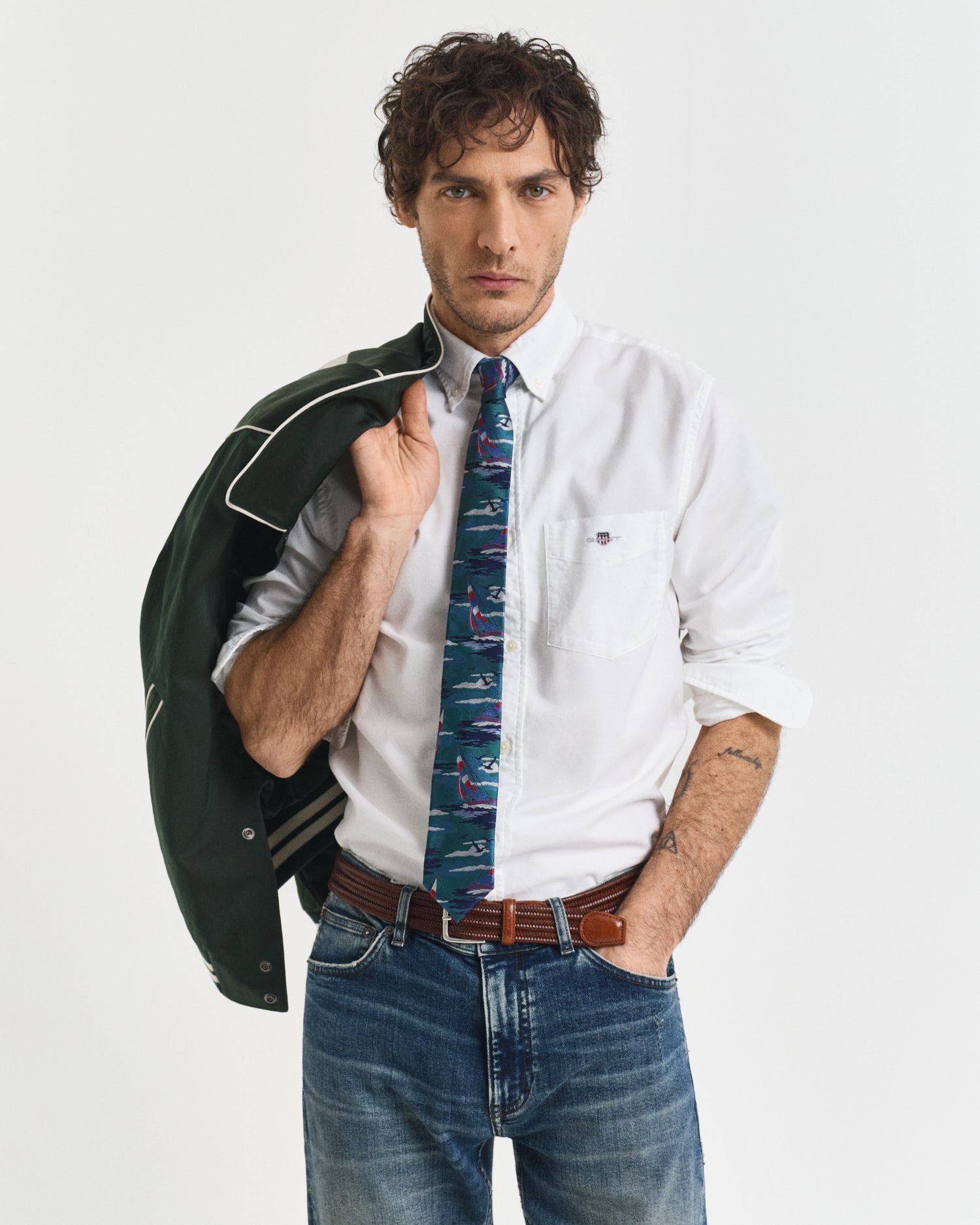 GANT REG KLASSISK OXFORD SKJORTE