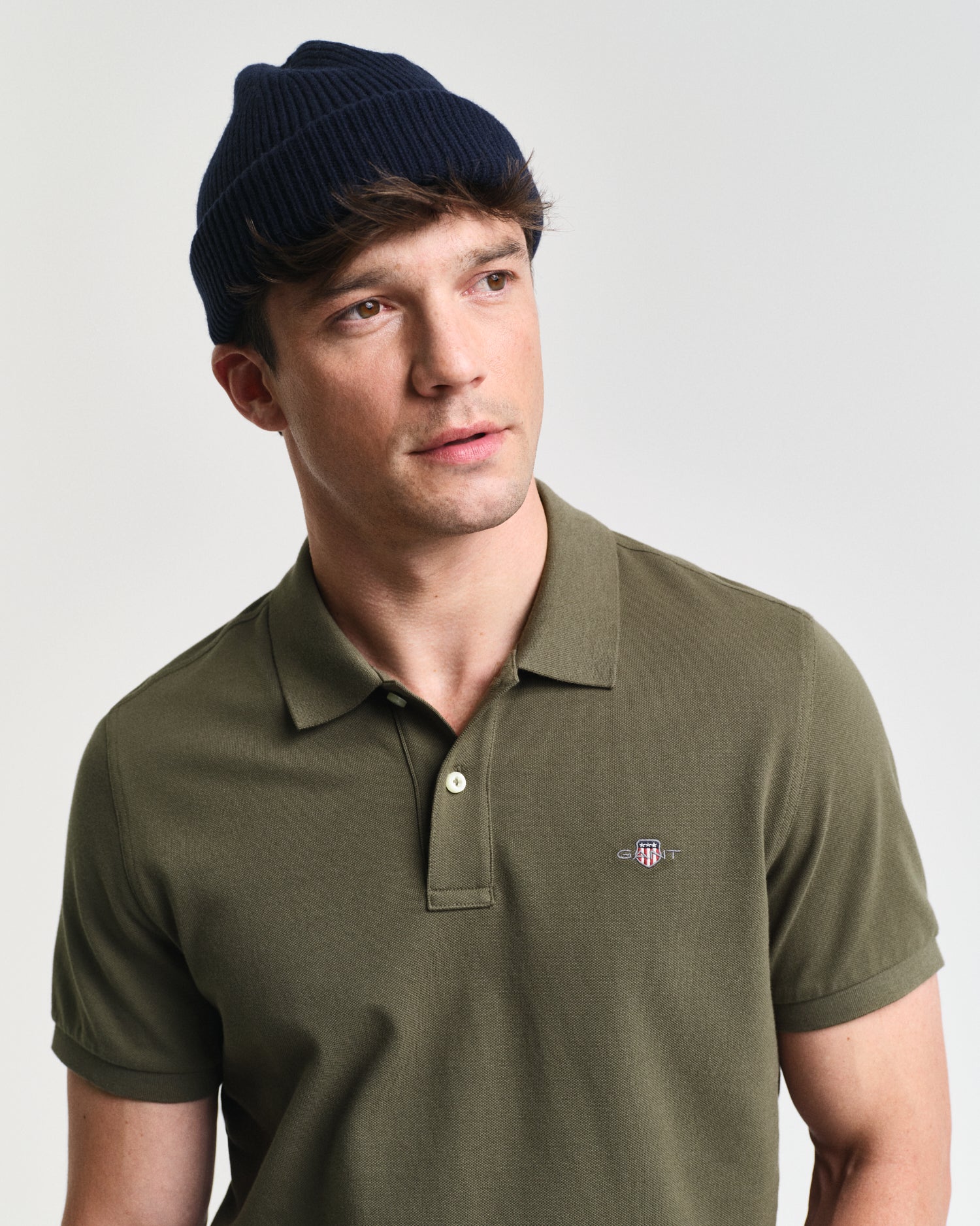 GANT REG SHIELD KORTÆRMET PIQUE POLO
