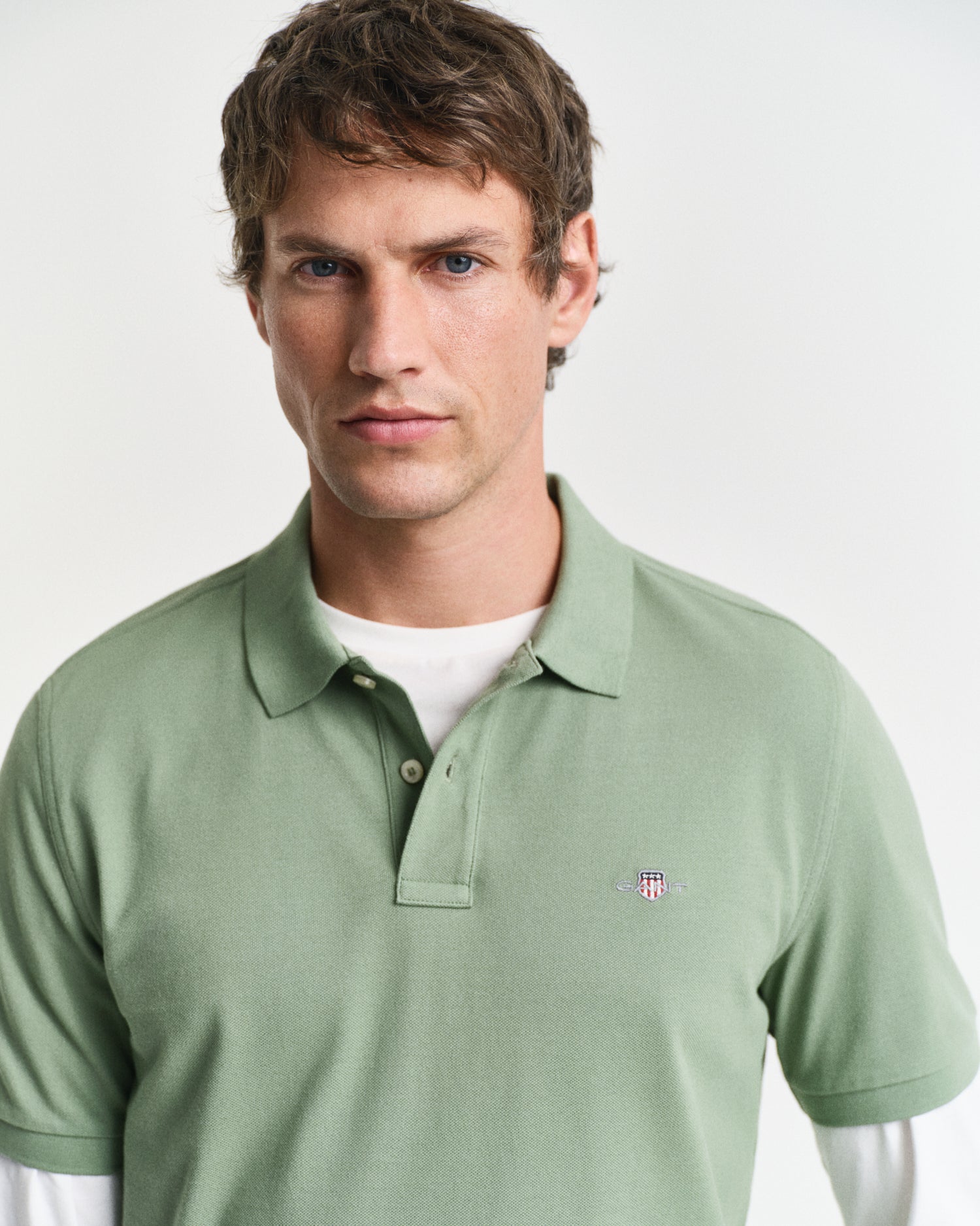 GANT REG SHIELD KORTÆRMET PIQUE POLO