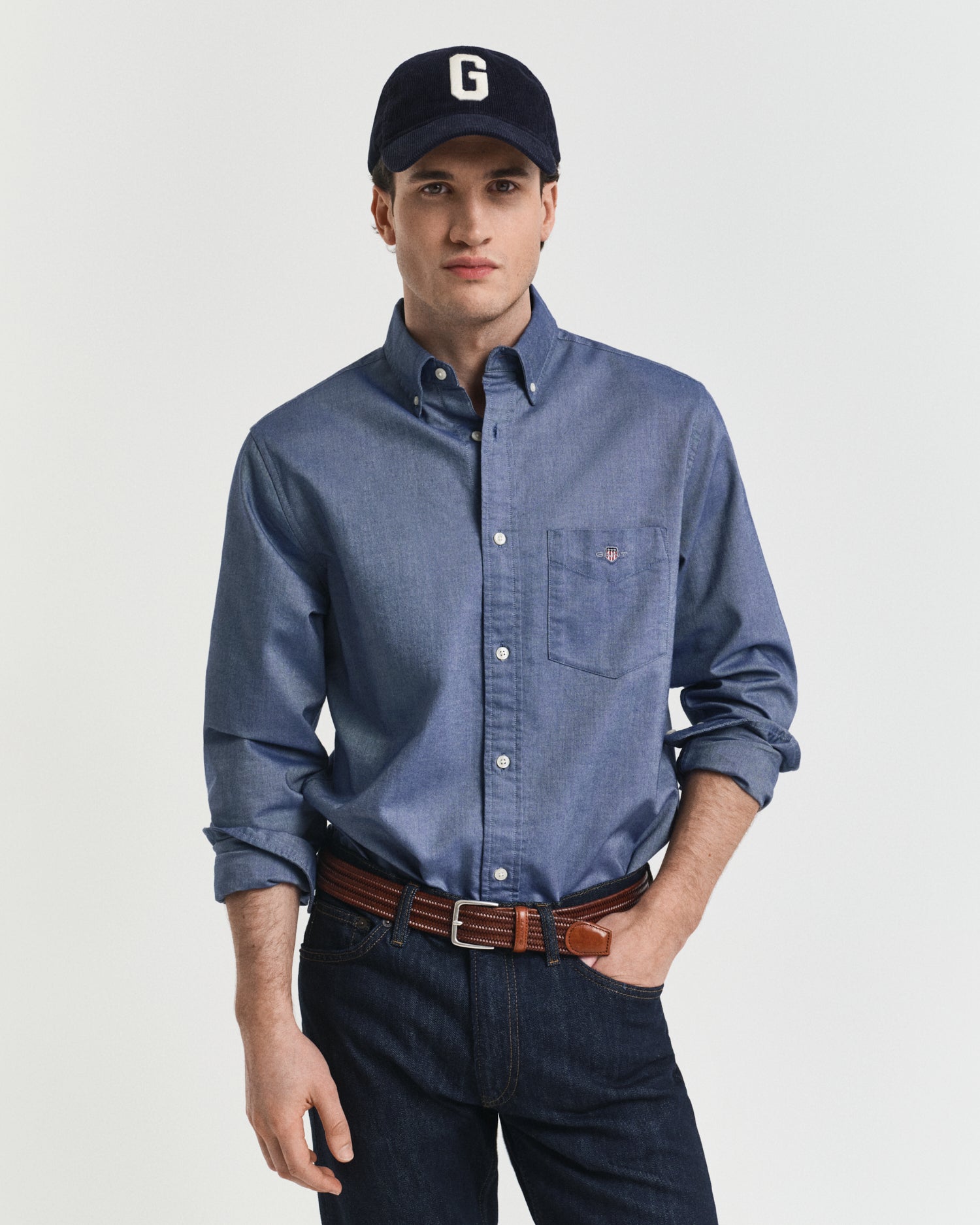 GANT REG KLASSISK OXFORD SKJORTE