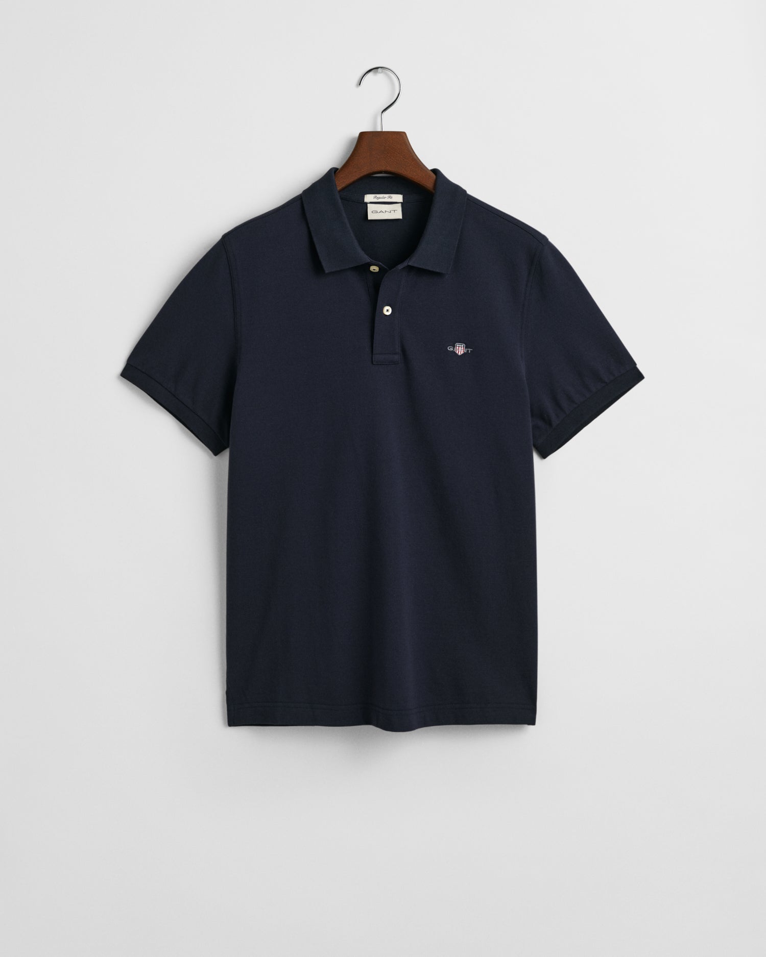 GANT REG SHIELD KORTÆRMET PIQUE POLO