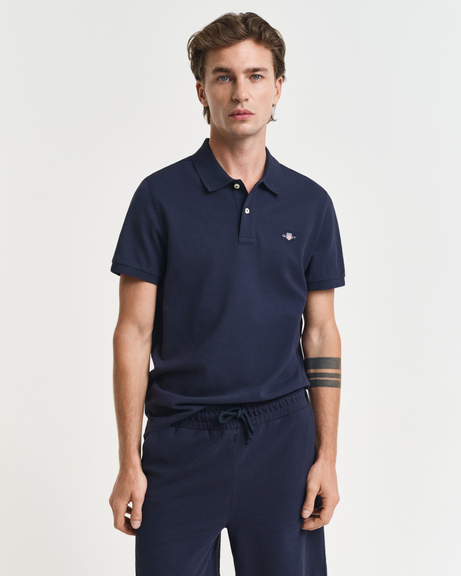 GANT REG SHIELD KORTÆRMET PIQUE POLO