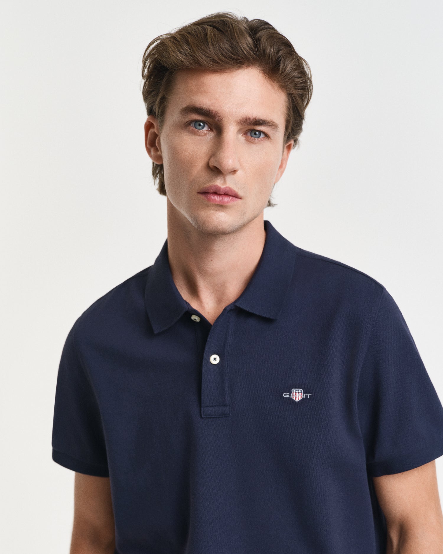 GANT REG SHIELD KORTÆRMET PIQUE POLO