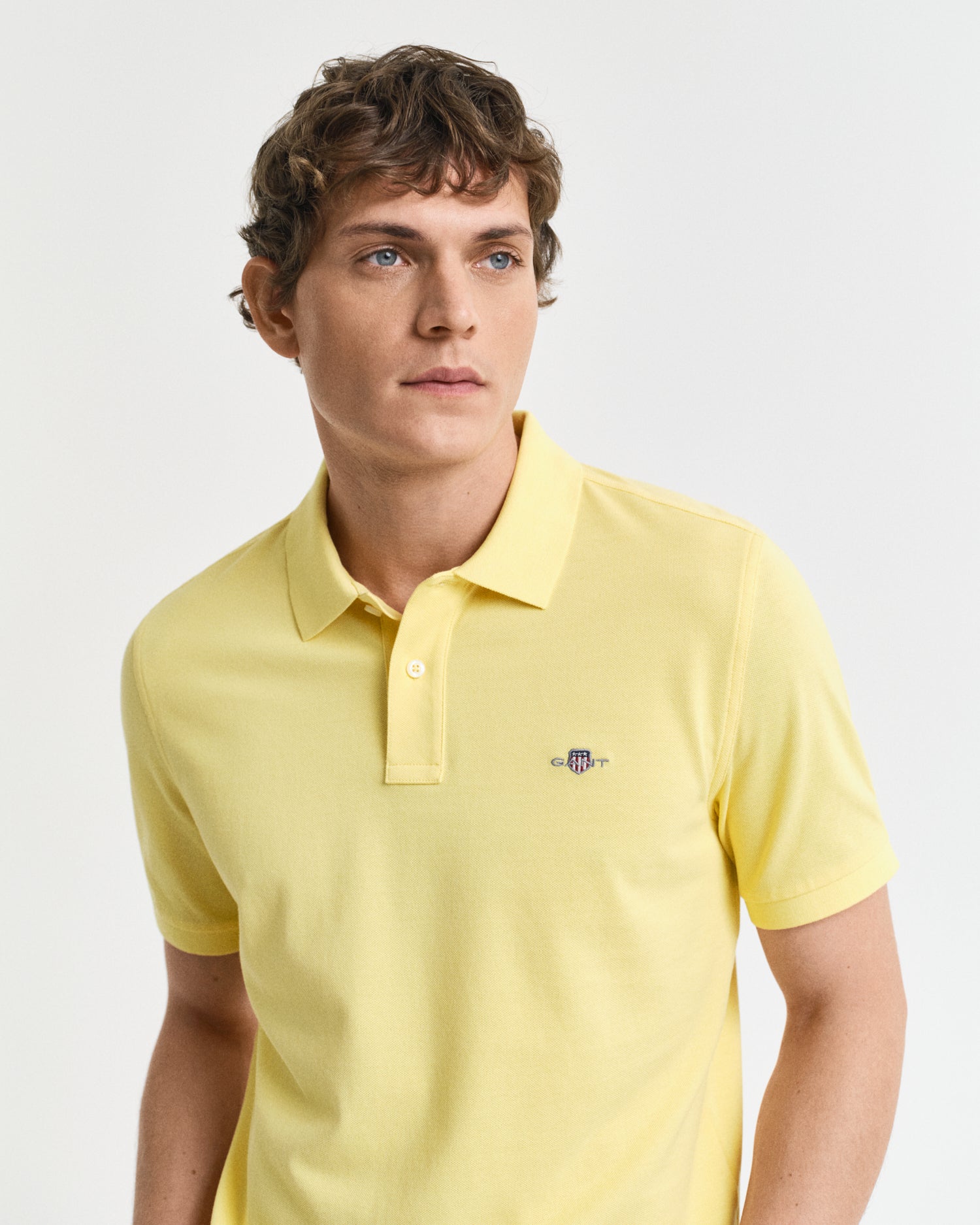 GANT REG SHIELD KORTÆRMET PIQUE POLO