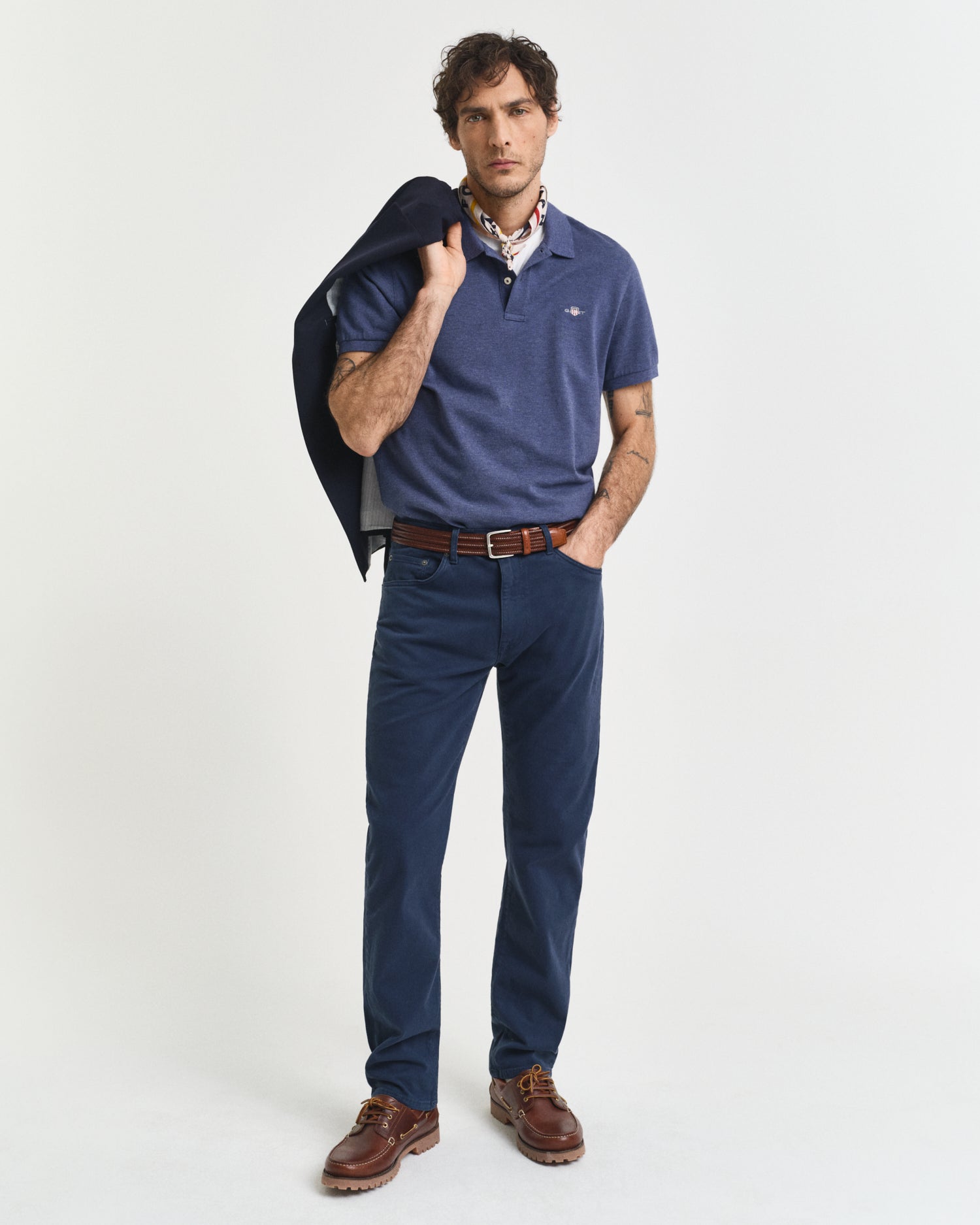 GANT REG SHIELD KORTÆRMET PIQUE POLO