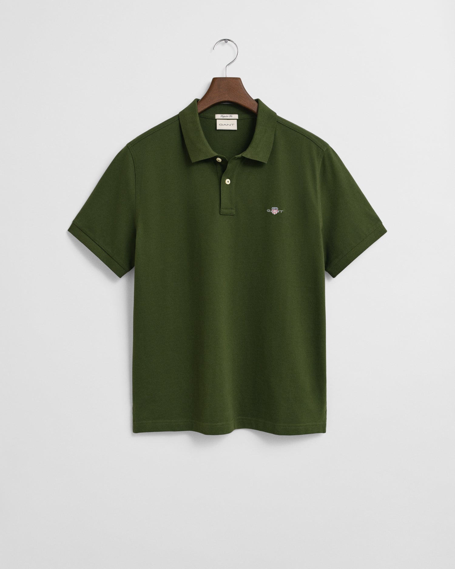 GANT REG SHIELD KORTÆRMET PIQUE POLO