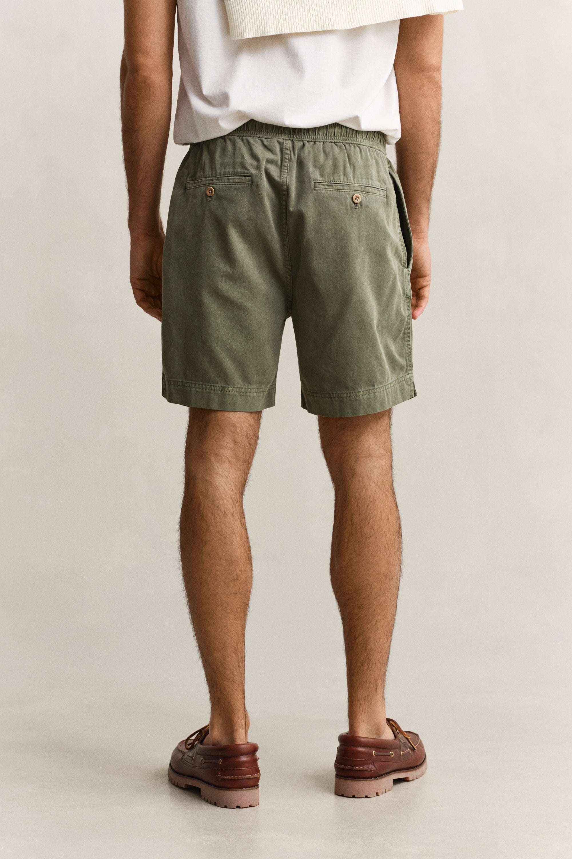 GANT REGULAR FIT SUNFADED SHORTS MED SNØRE