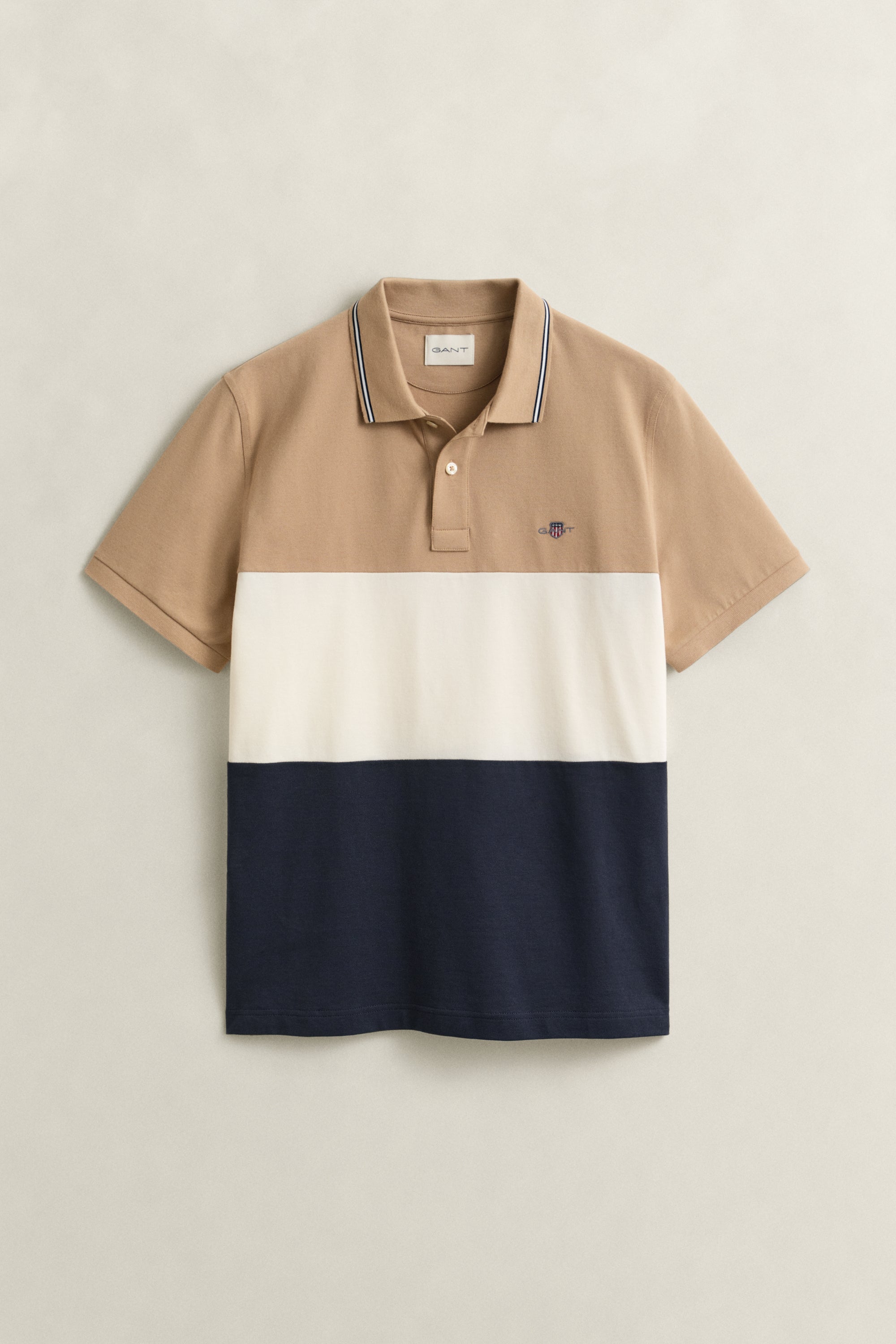GANT CUT AND SEWN KORTÆRMET POLO