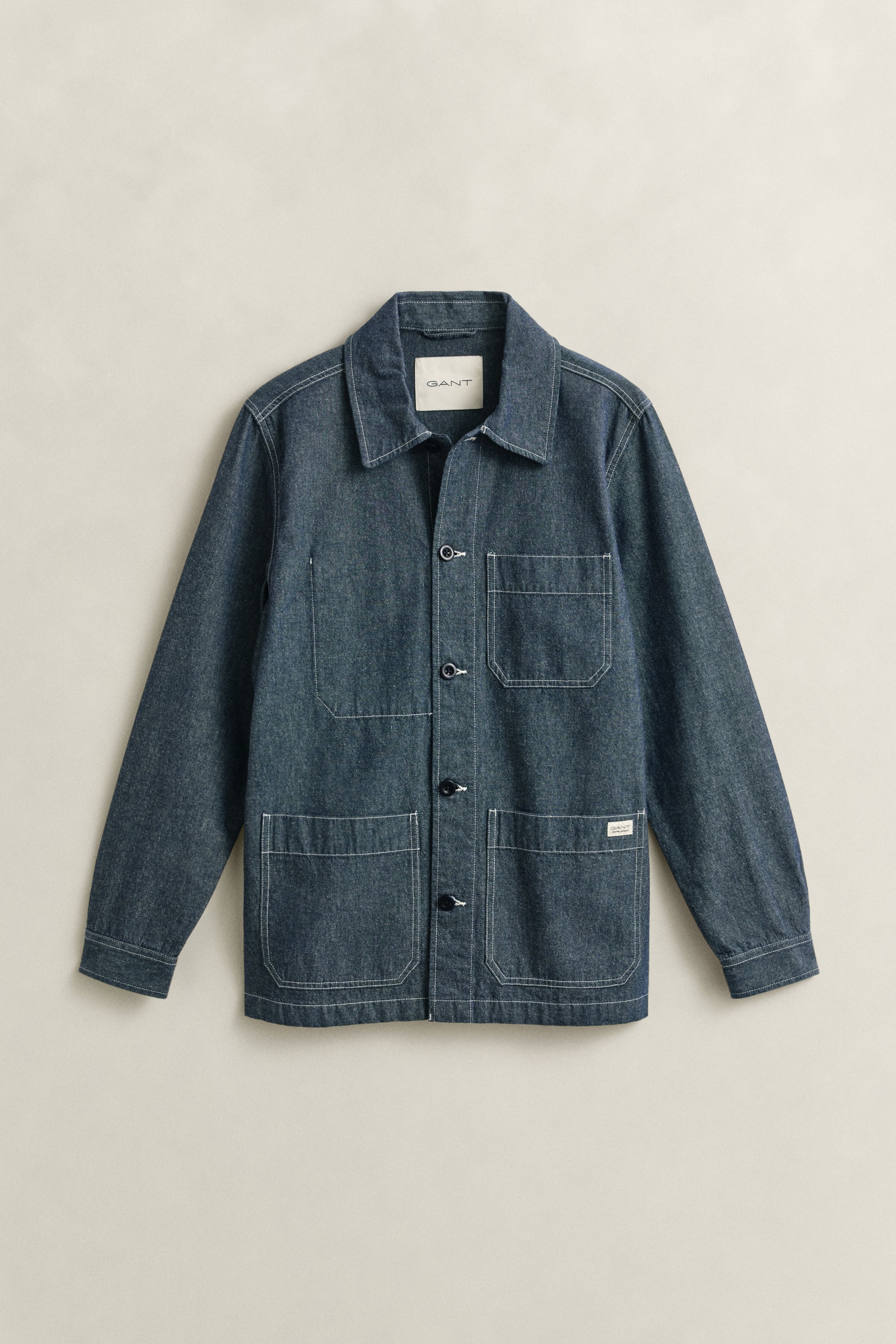 GANT REG CHAMBRAY OVERSHIRT