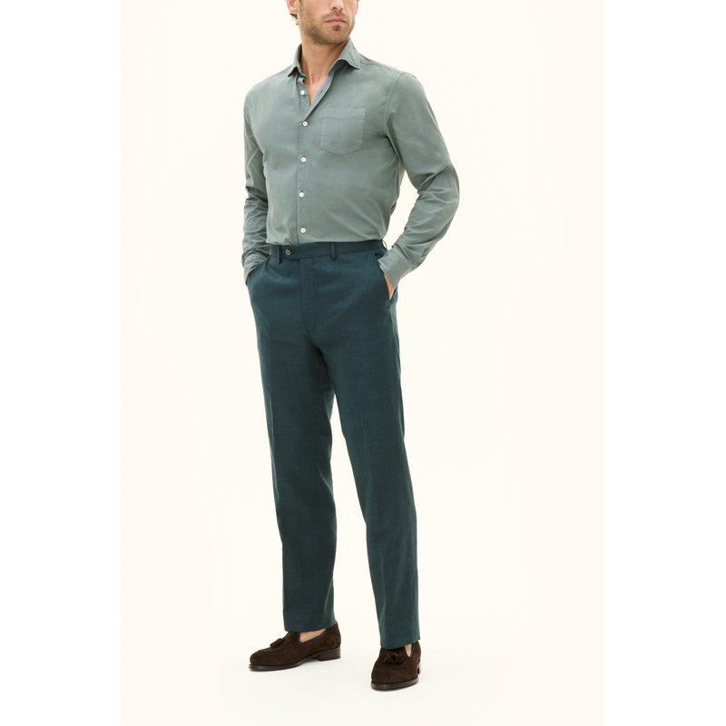 OSCAR JACOBSON TWILL SKJORTE