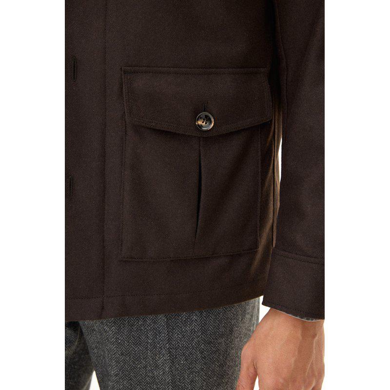 OSCAR JACOBSON SAFARI SHIRT JACKET