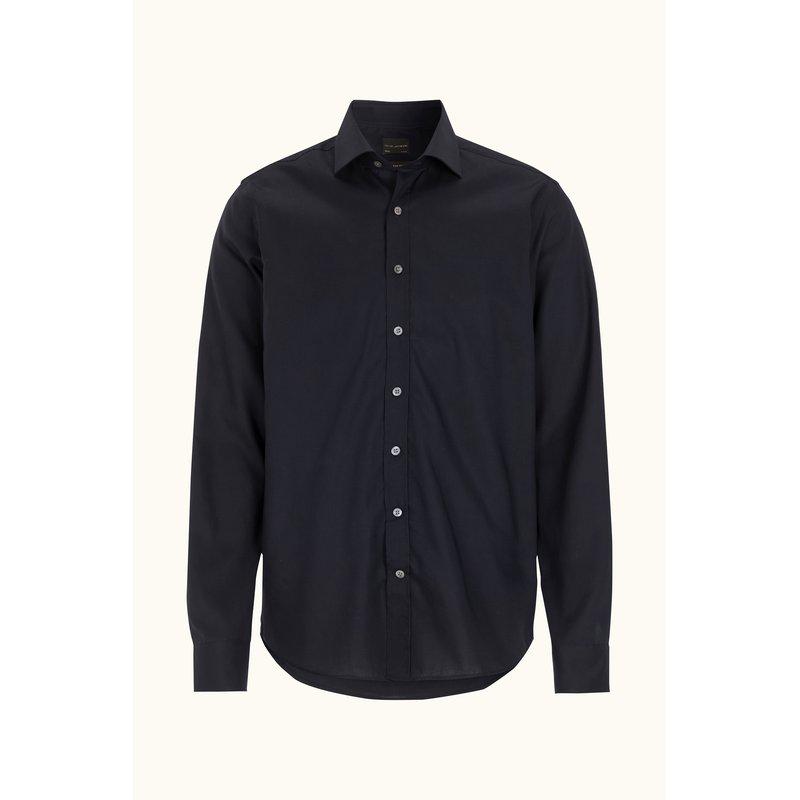 OSCAR JACOBSON SLIMFIT TWILL SKJORTE