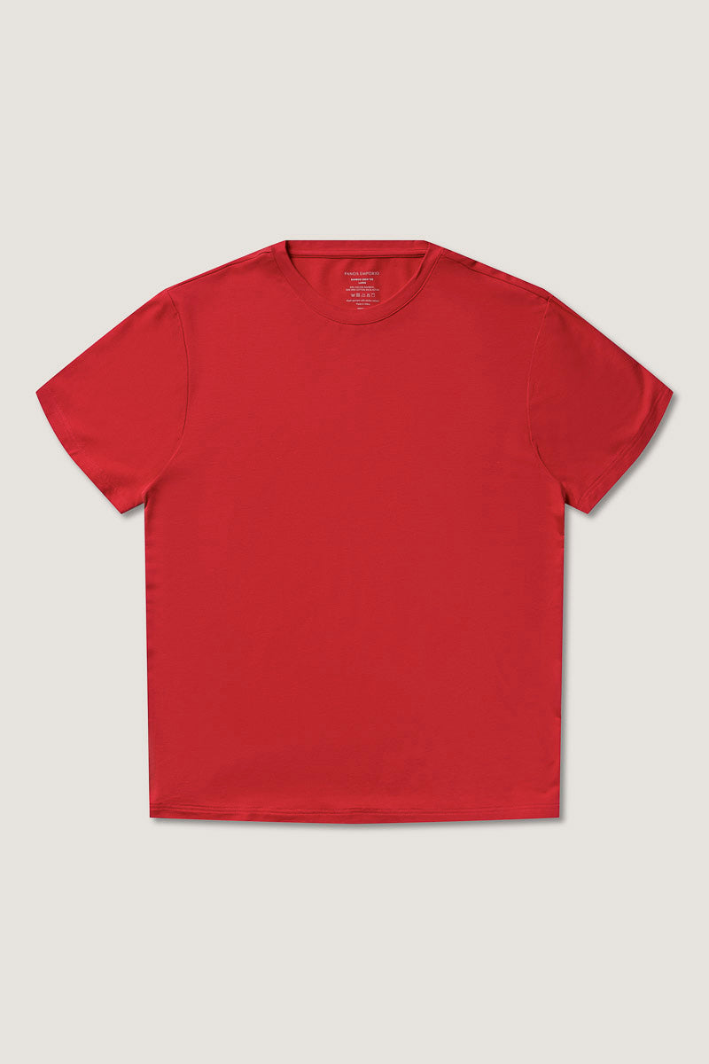 PANOS EMPORIO BAMBUS/BOMULD CREW T-SHIRT