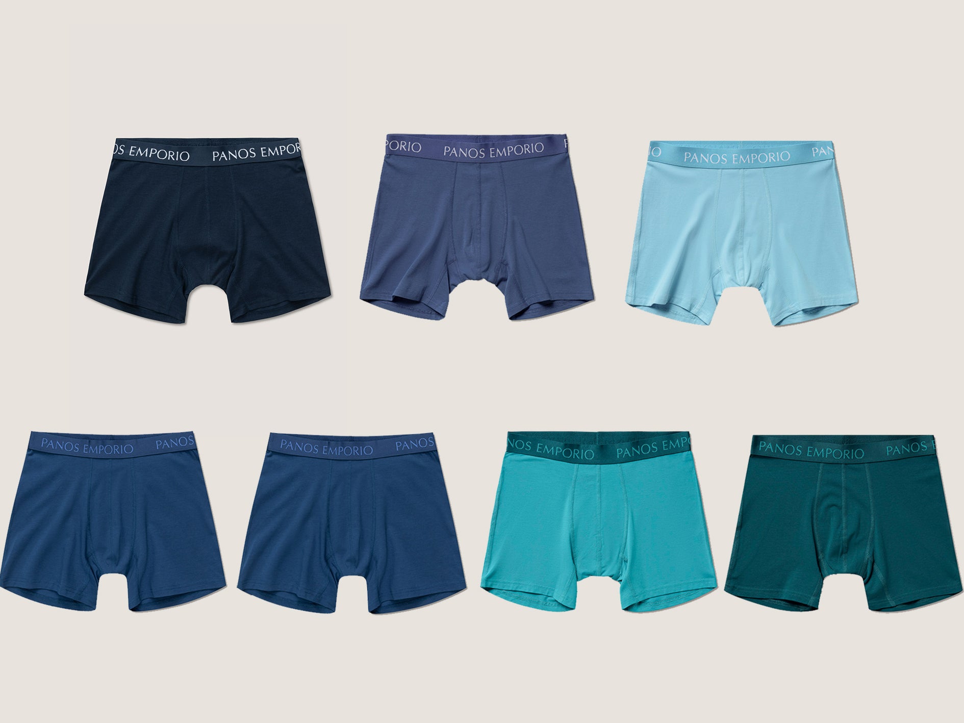 PANOS EMPORIO 7-PACK BASE BAMBOO BOXERSHORTS