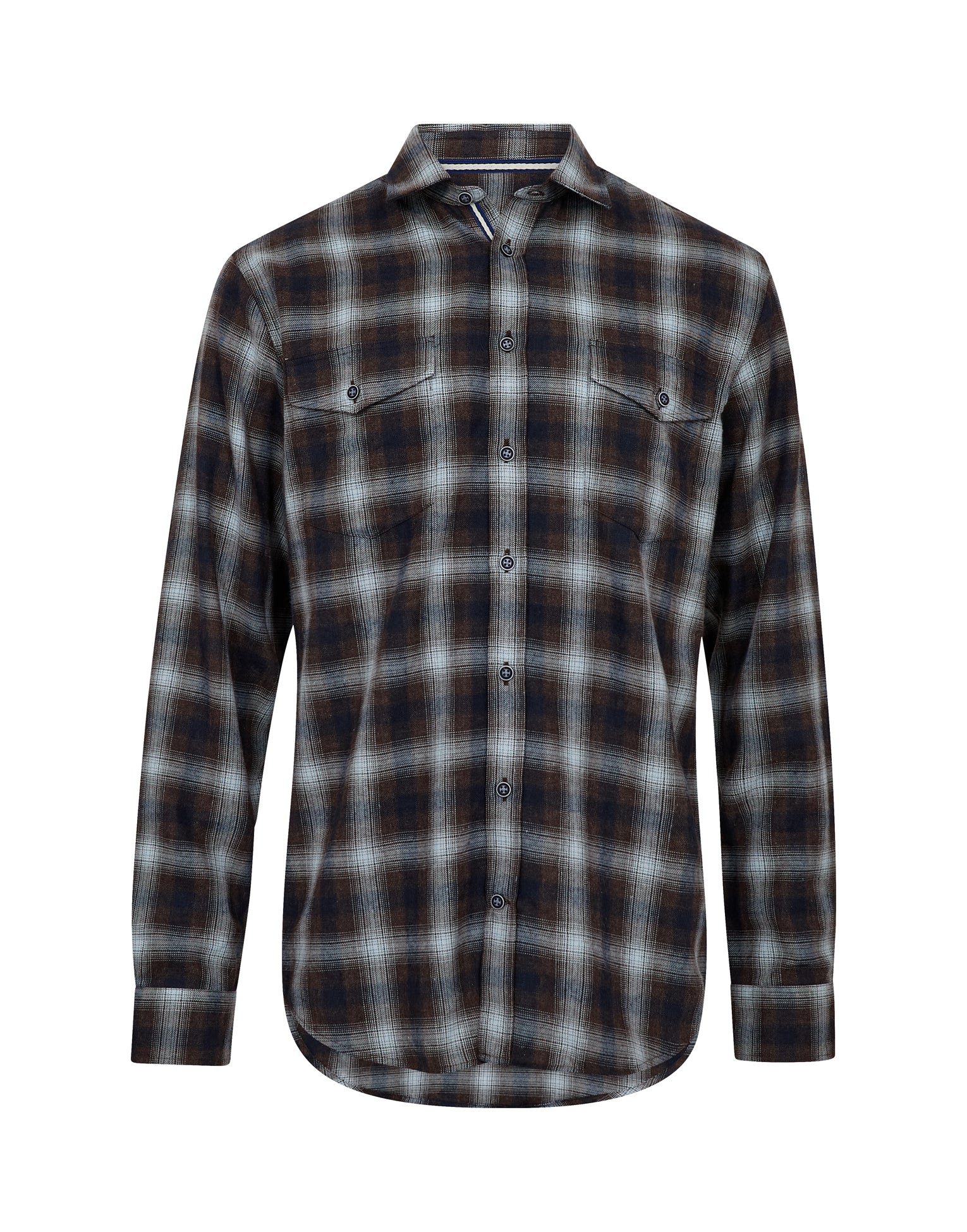 SALT FLANNEL TERNET SKJORTE