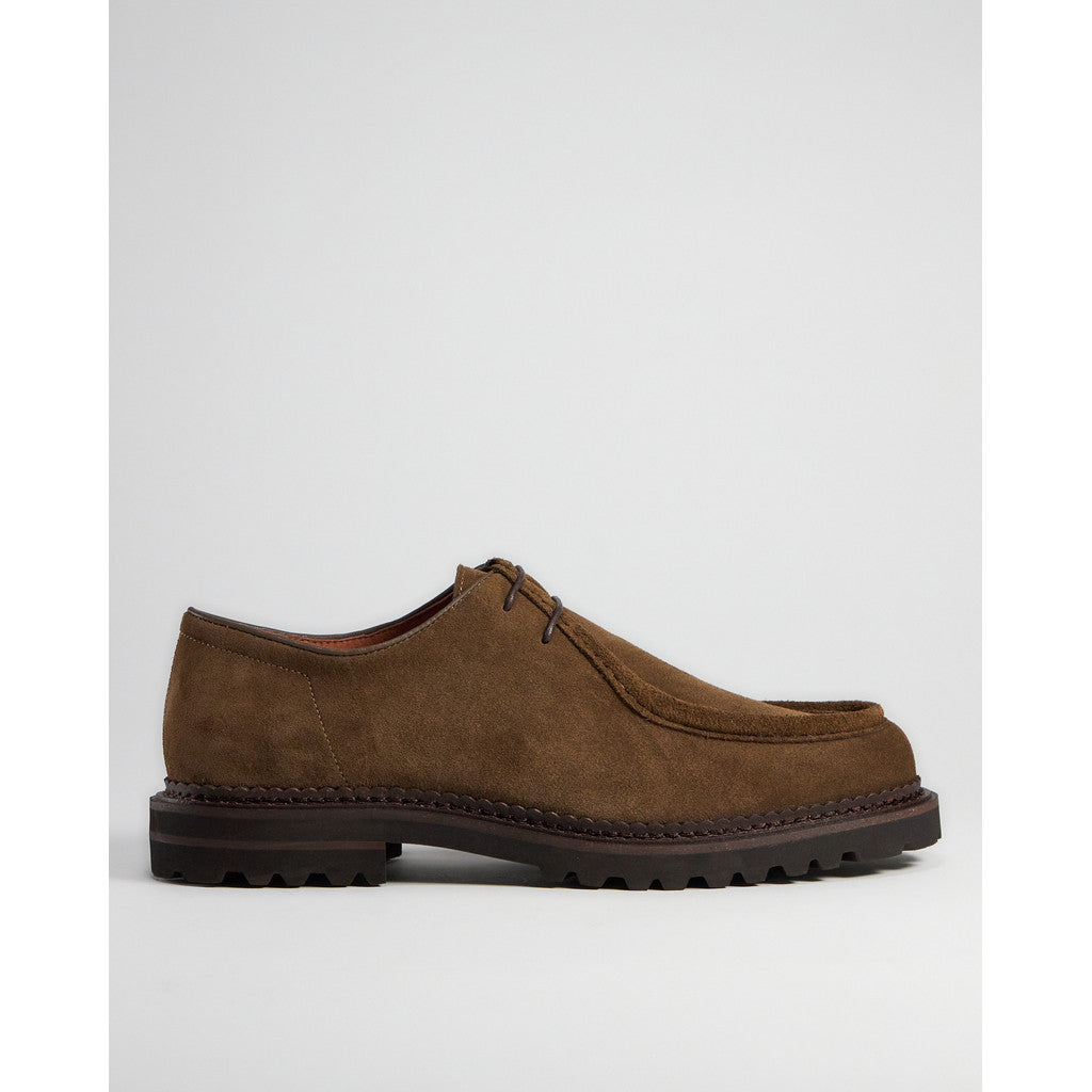 TGA AHLER CHUNKY DERBY SKO I RUSKIND – TAN