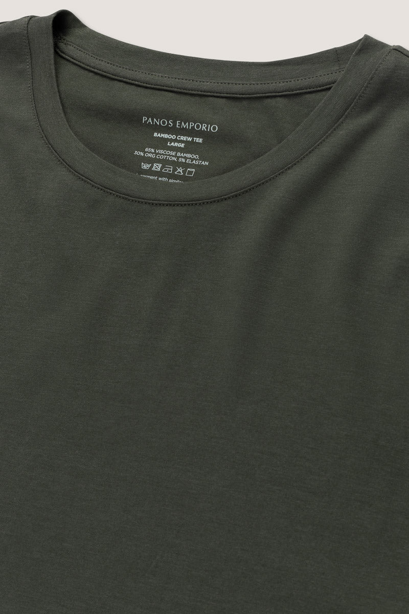 PANOS EMPORIO BAMBOO CREW T-SHIRT
