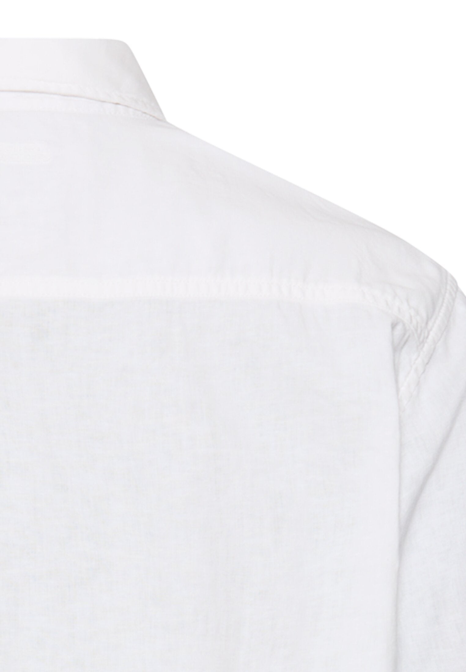 CAMEL ACTIVE HØR/BOMULD KORTÆRMET SKJORTE