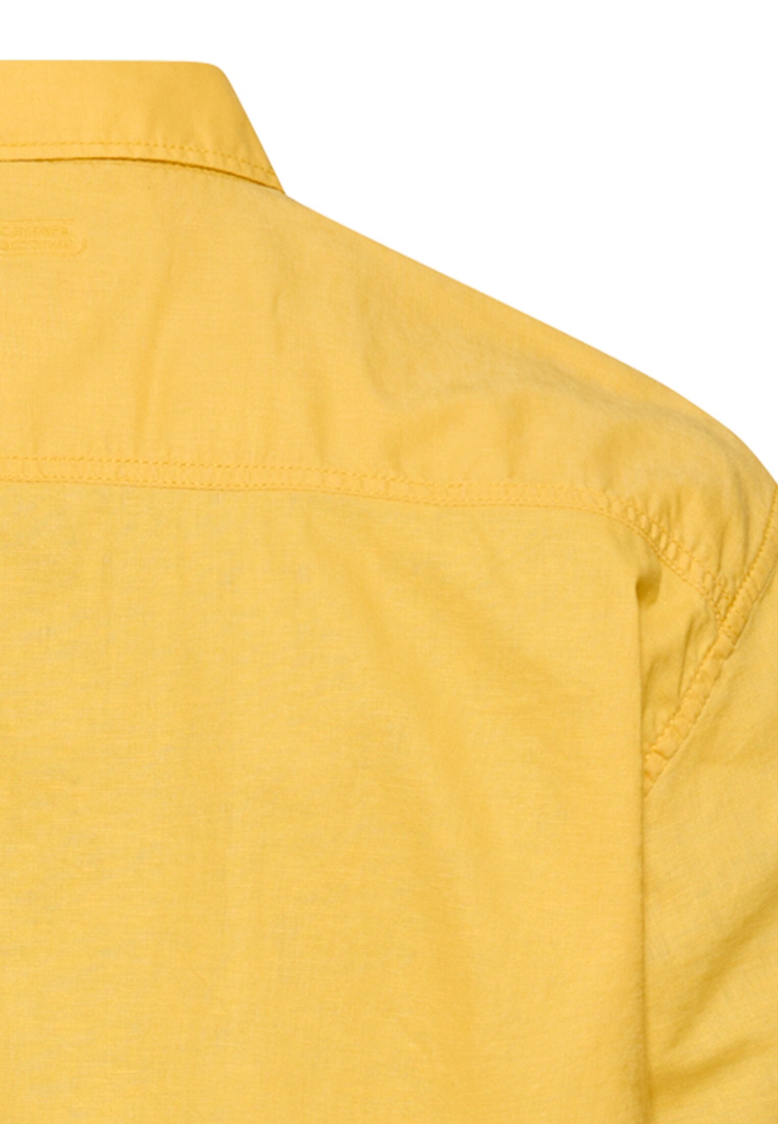 CAMEL ACTIVE HØR/BOMULD KORTÆRMET SKJORTE