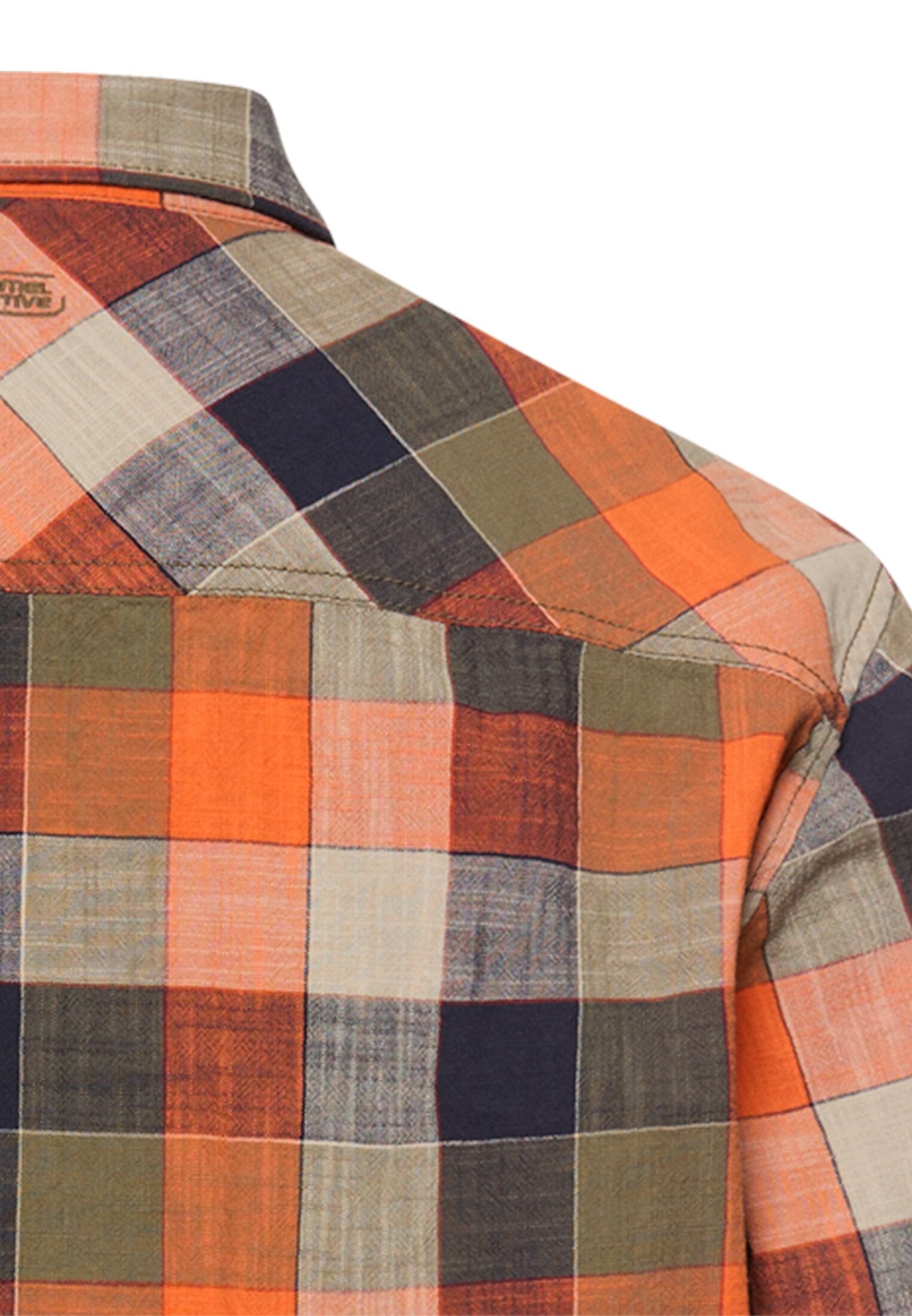 CAMEL ACTIVE KORTÆRMET SKJORTE