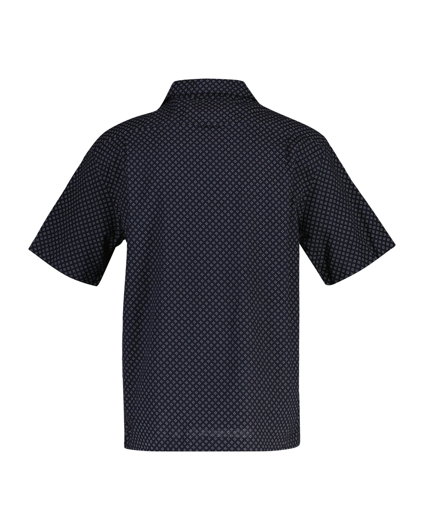GANT REGULAR FIT BOMULD HØR PRINT KORTÆRMET SKJORTE