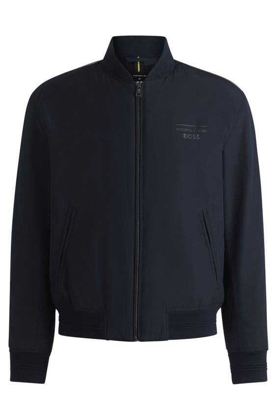 BOSS PORSCHE DESIGN BOMBER JACKET – NAVY