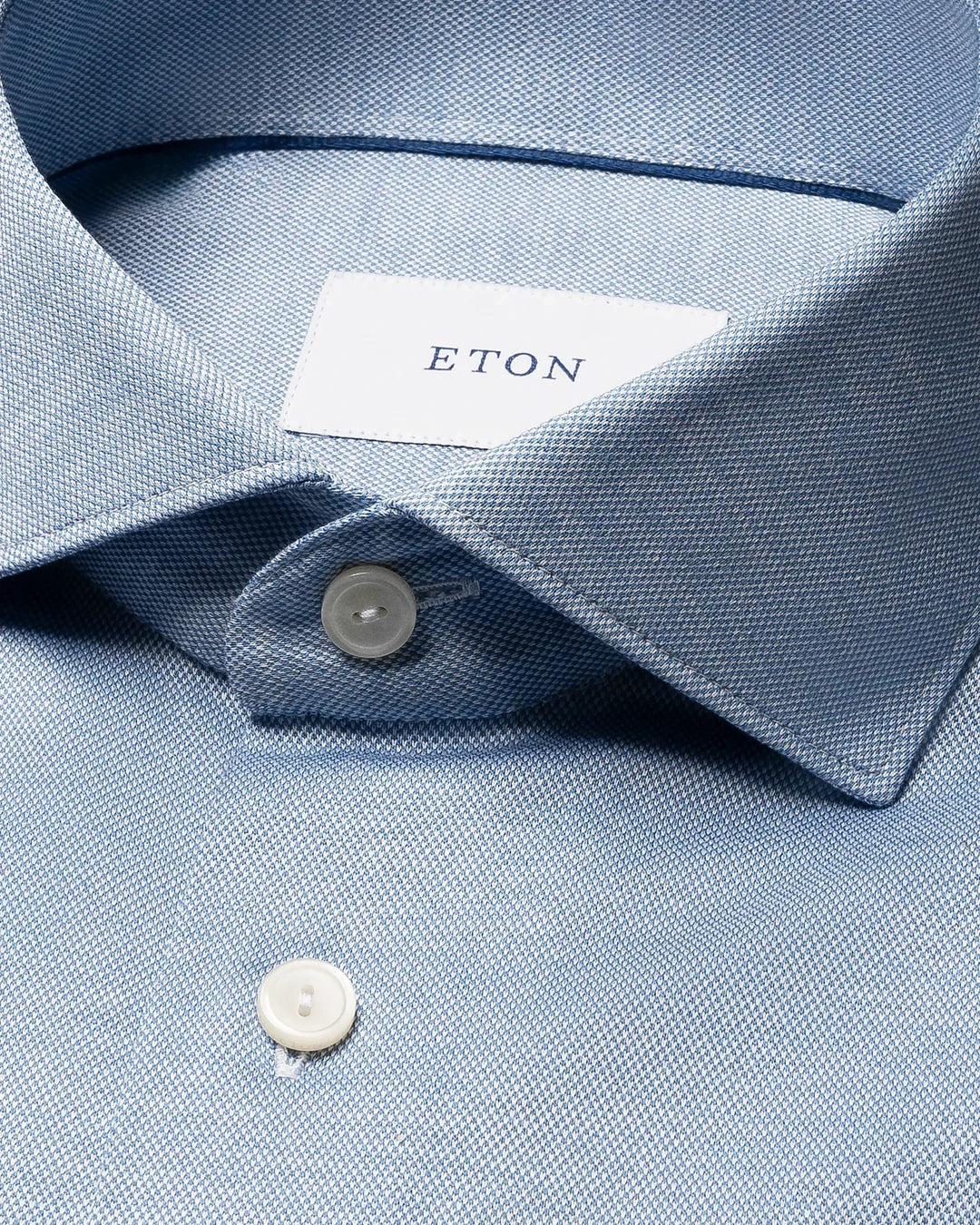 ETON FILO DI SCOZIA STRIK SKJORTE - SLIM FIT