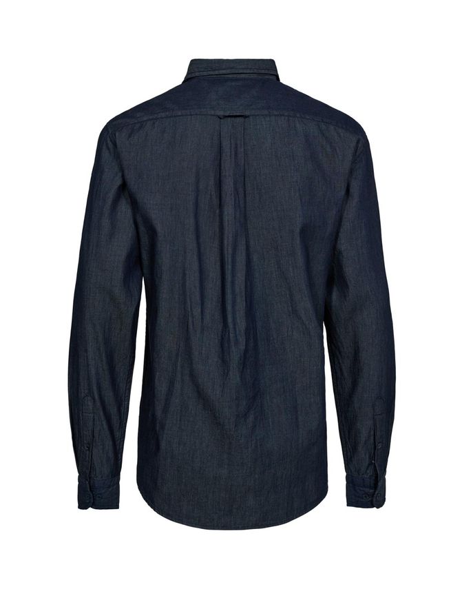 SALT DENIM-LOOK SKJORTE