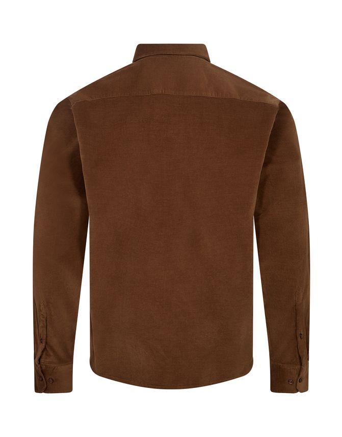 BLACK BLUE FLØJLSSKJORTE