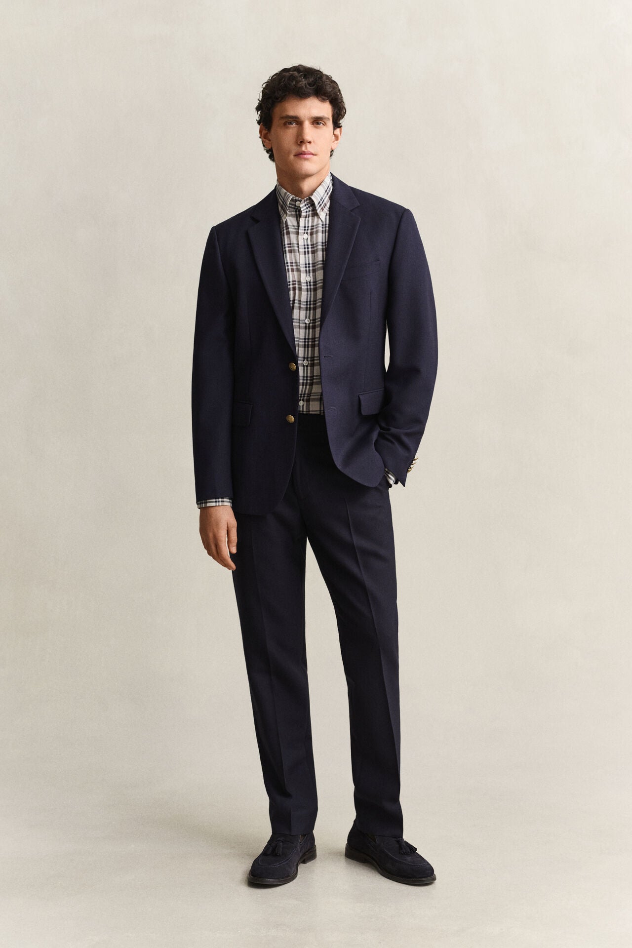 GANT REG TWILL CHECK SHIRT