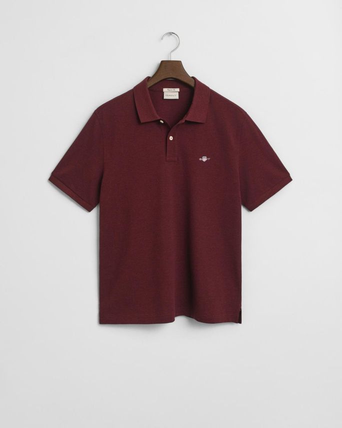 GANT KORTÆRMET PIQUE POLO