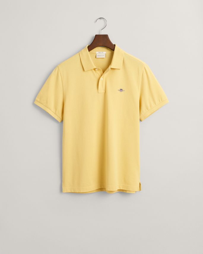 GANT REG SHIELD KORTÆRMET PIQUE POLO