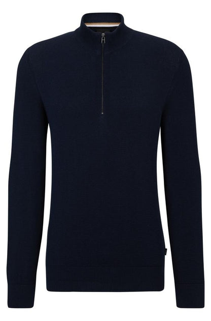 BOSS EBRANDO-P HALF-ZIP STRIKTRØJE