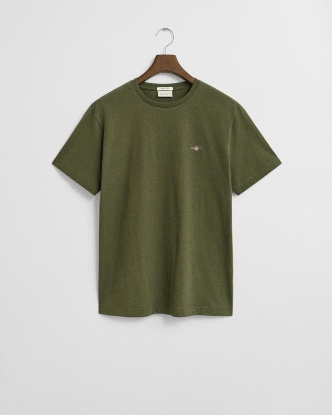 GANT REG SHIELD KORTÆRMET T-SHIRT