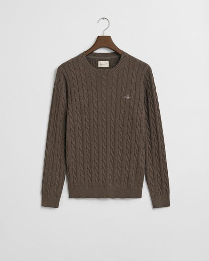 GANT C-NECK BOMULD KABELSTRIK