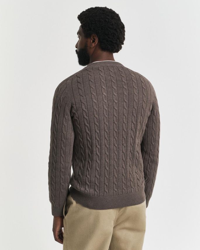 GANT C-NECK BOMULD KABELSTRIK