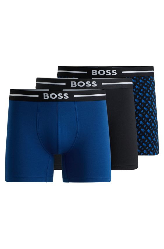 BOSS 3-PAK BOKSERSHORTS