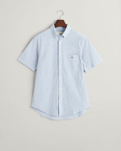 REG SEERSUCKER STRIPE SS SHIRT