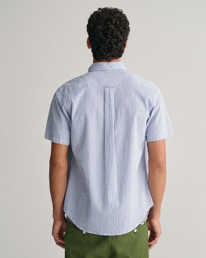 REG SEERSUCKER STRIPE SS SHIRT
