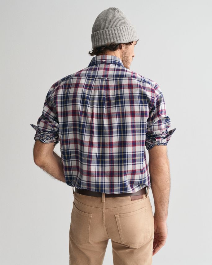 REG JASPE FLANNEL PLAID SHIRT