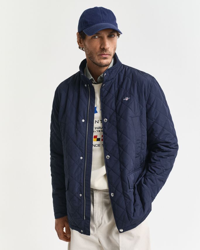 GANT QUILTED OVERGANGSJAKKE